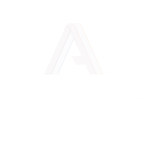 white absolute air logo